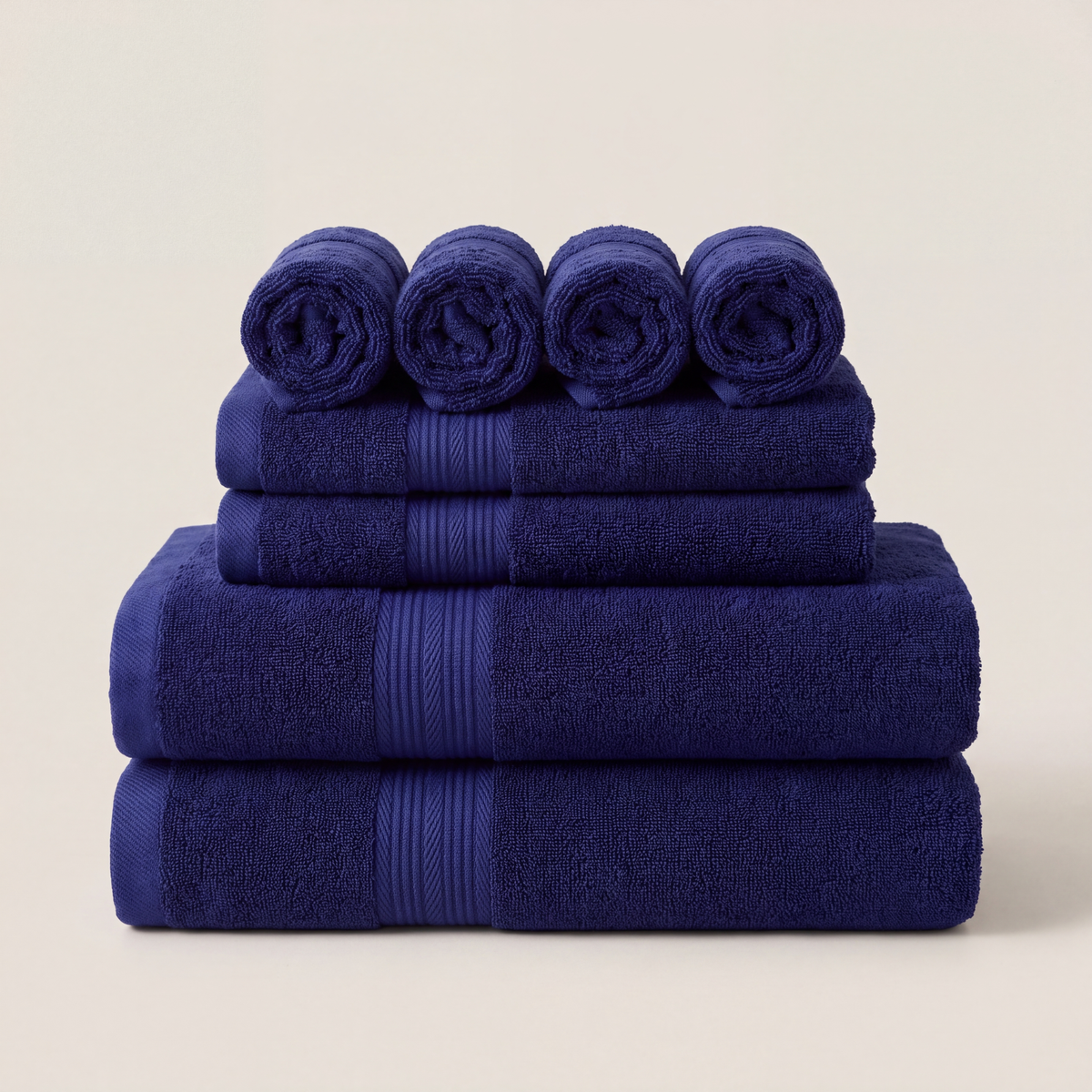 The Presidential Suite Bath Bundle — 8-Piece Set, 600GSM Cotton