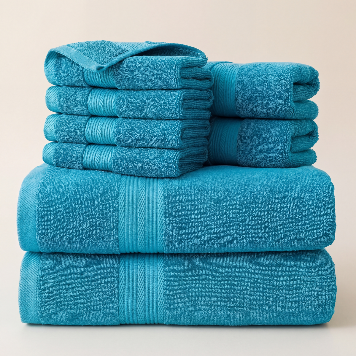 The Presidential Suite Bath Bundle — 8-Piece Set, 600GSM Cotton