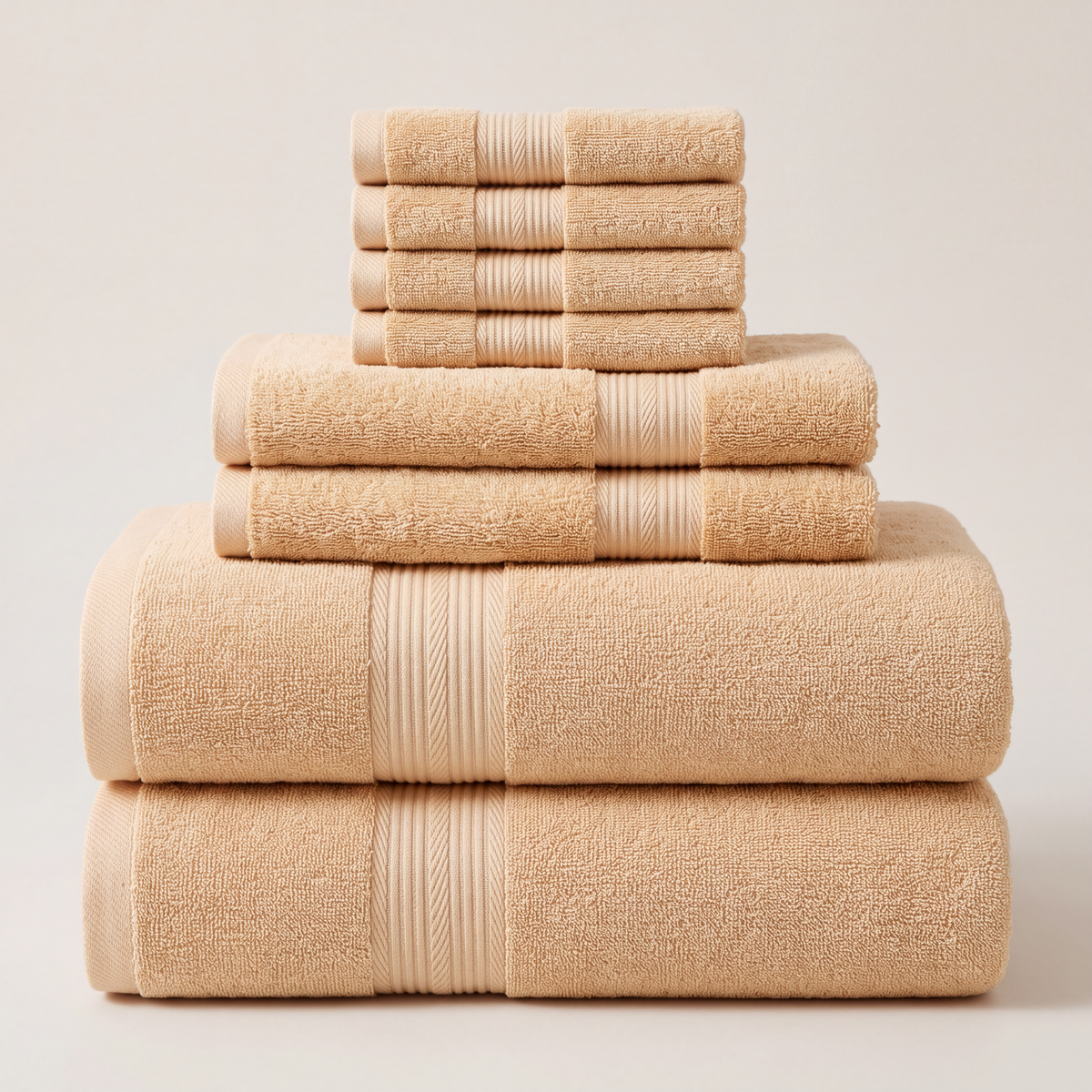 The Presidential Suite Bath Bundle — 8-Piece Set, 600GSM Cotton