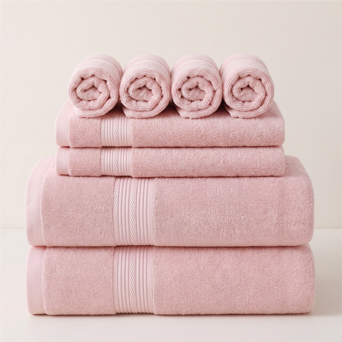 The Presidential Suite Bath Bundle — 8-Piece Set, 600GSM Cotton